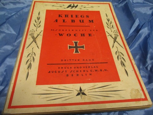 Kriegs album weltkrieg 1914 - album,