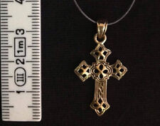 Anhänger Kreuz keltischer Schmuck aus Bronze 