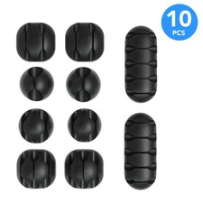 10x Kabelhalter Kabelclips