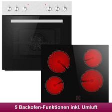 Einbauherdset Edelstahl