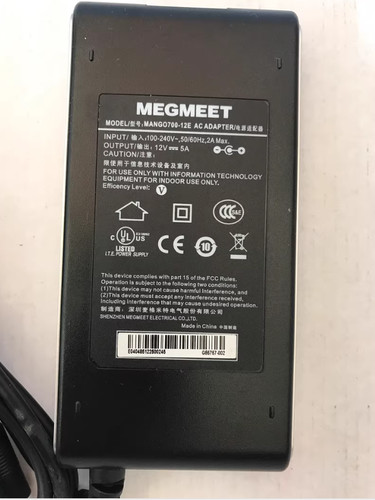 Megmeet mango700 12e 0 - mango700-12e, 2.5*0.7mm