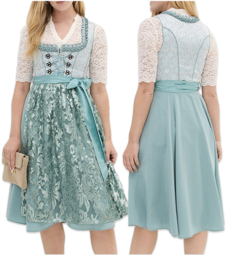 Dirndl beige rose - in, gr.50
