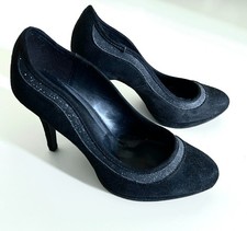 Pumps Gr. 39, Schwarz Glitzer, Deichmann, festlich, Silvester