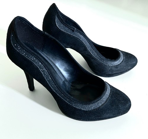 Pumps schwarz glitzer - 39,,