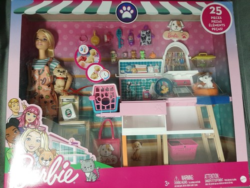 Barbie tierset tiersalon hund - barbie,