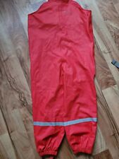 Regenhose/Matschhose/Buddelhose BMS 116 Rot