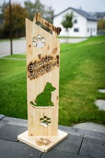 Holz Deko Schild geflammt