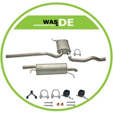 Auspuffanlage Auspuff VW Passat B5 1.6, auch Variant, mit Anbausatz