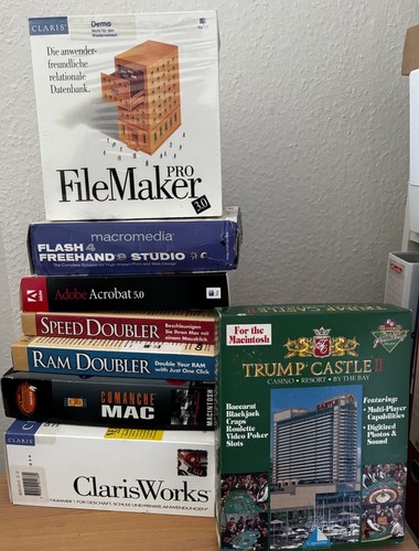 Macintosh software sammlung - macintosh,