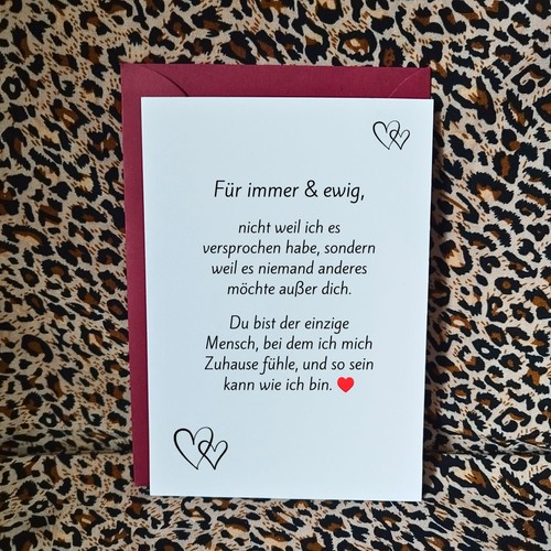 Für immer ewig - ewig, ...