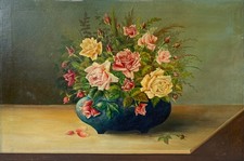 Ölbild 1929 Stillleben mit