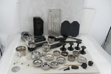 Sammlung Siebträger + Einsätze +Teile für Espressomaschine z.B. La Pavoni Gaggia