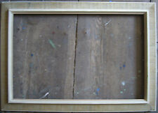 ::PROFILRAHMEN RAHMEN WEIß CREME FALZ: 60,3 x 40,1  außen 70 x 50 cm antik 