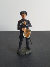 Elastolin Lineol Offizier Panzer Truppe mit Karte Fernglas Militär II. WK Masse