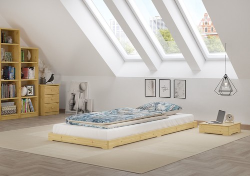 Studentenbett futon holzbett - studentenbett,