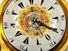 Verge Taschenuhr/Karossenuhr.Julien Le Roy Spindeluhr für das osmanische Reich