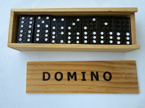 Spiel domino schwarze - spiel, domino,
