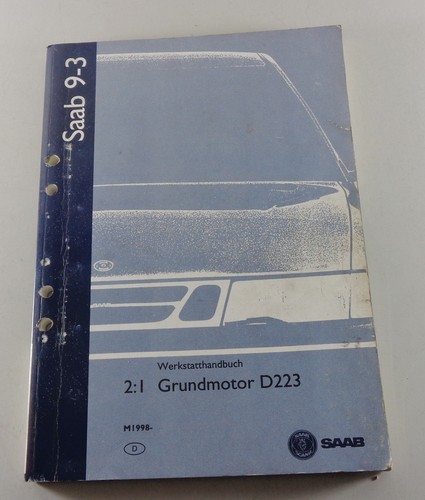Werkstatthandbuch saab 3 - werkstatthandbuch, 9-3