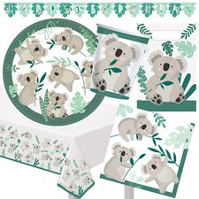 Koala party geschirr deko - -,