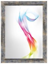 FRAMO Bilderrahmen Blau Gold