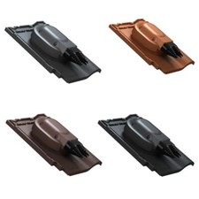 Doppelsolardurchführung für Braas RUBIN 9V Solardurchgang Dachdurchführung 9 V