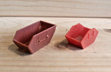 #a289 2 Stück Absetzmulden - H0 - gut erhalten!