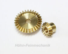 Kegelzahnrad aus Messing