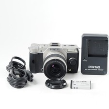 PENTAX Spiegellose Kamera Q7 [02] Zoom Kit Silber 2650 Auslösungen [Exc+3]...