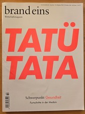 brand eins, Heft Oktober 2016