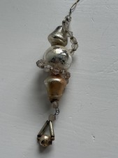 Gablonzer Weihnachtsschmuck Christbaumschmuck Alt Glas DDR Handgefertigt