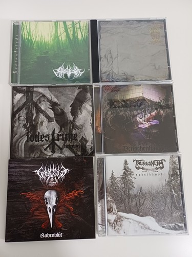 Black metal cds - 6,