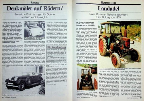 Oldtimer praxis 1007 - praxis, lanz