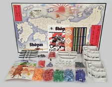 Shogun 1989 MB Brettpsiel Gesellschaftspiel Vollständig Vintage TOP