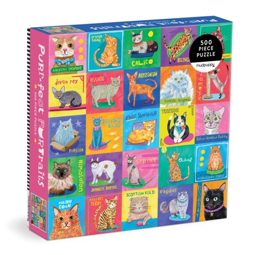 Purr fect portraits 500 piece - 500,