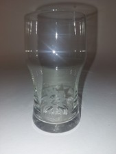 Gerolsteiner Mineralwasser Glas Stern-Motiv Gläser 0,1l   70er Jahre 