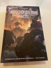 Herrscher des Mars Graham McNeill Warhammer 40k Roman Hardback Black Library