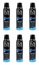 Fa Men Kick Off Deodorant & Bodyspray Deo Spray , 6x150ml EAN4015100429008