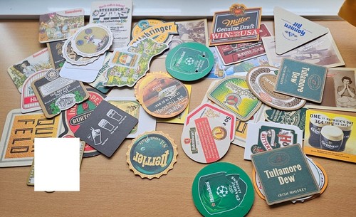 Konvolut alte bierdeckel - konvolut,