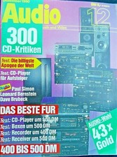 AUDIO 12/90,LEVINSON NO.28,ROWLAND CONSONANCE,AIWA HD S1,HITACHI DAT 88,SONY D 3