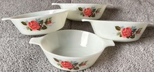 4 Vintage JAJ Pyrex Cottage