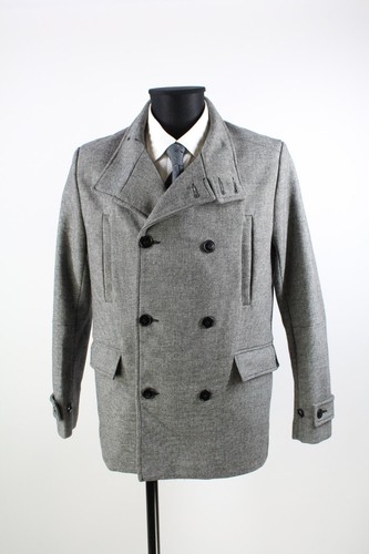 Graue caban jacke 48 - h&m, caban-jacke