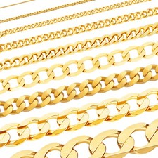 Massive edle goldkette - massive,