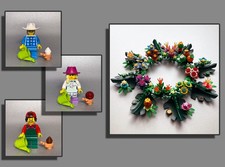 LEGO® Figuren Gärtner Blumen