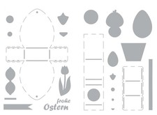 Schablonen Set Küken