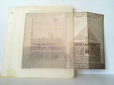 Bauzeichnung der Döhrener Wassermühle. Reihe: Hannover Archiv. Ergänzungs-Editio