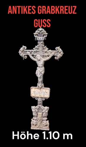 Antik alt grabkreuz - alt,