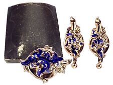 Biedermeier 585 Gold blaue