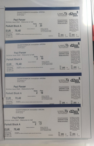 Paul panzer tickets leipzig - tickets,