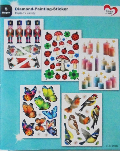 Diamond painting sticker - x,