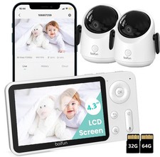 Babyphone mit 2 Kameras 4,3"